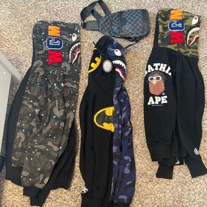 BAPE JACKETS SHOULDER BAG